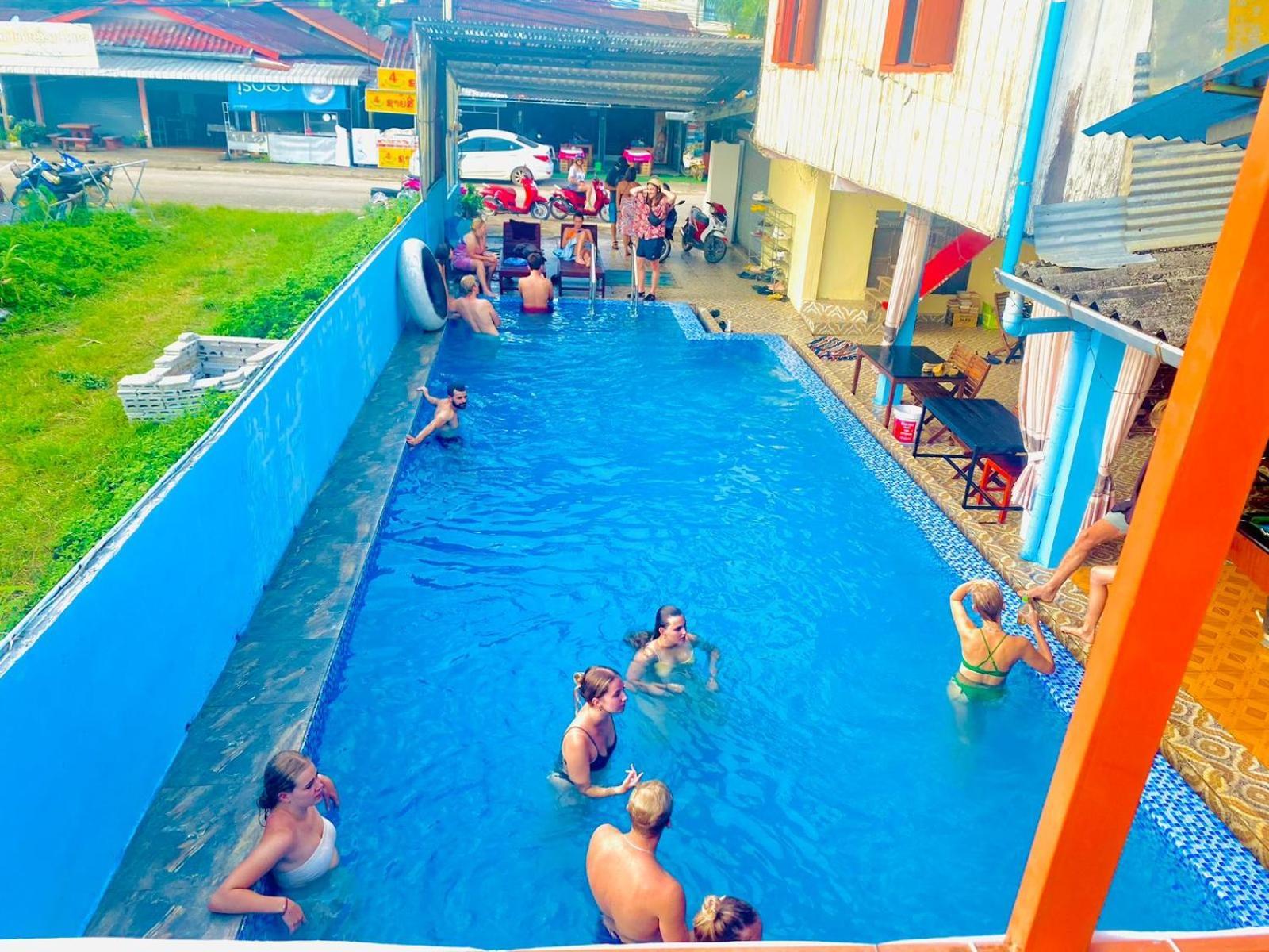 Golden Dragon House Vang Vieng Ngoại thất bức ảnh