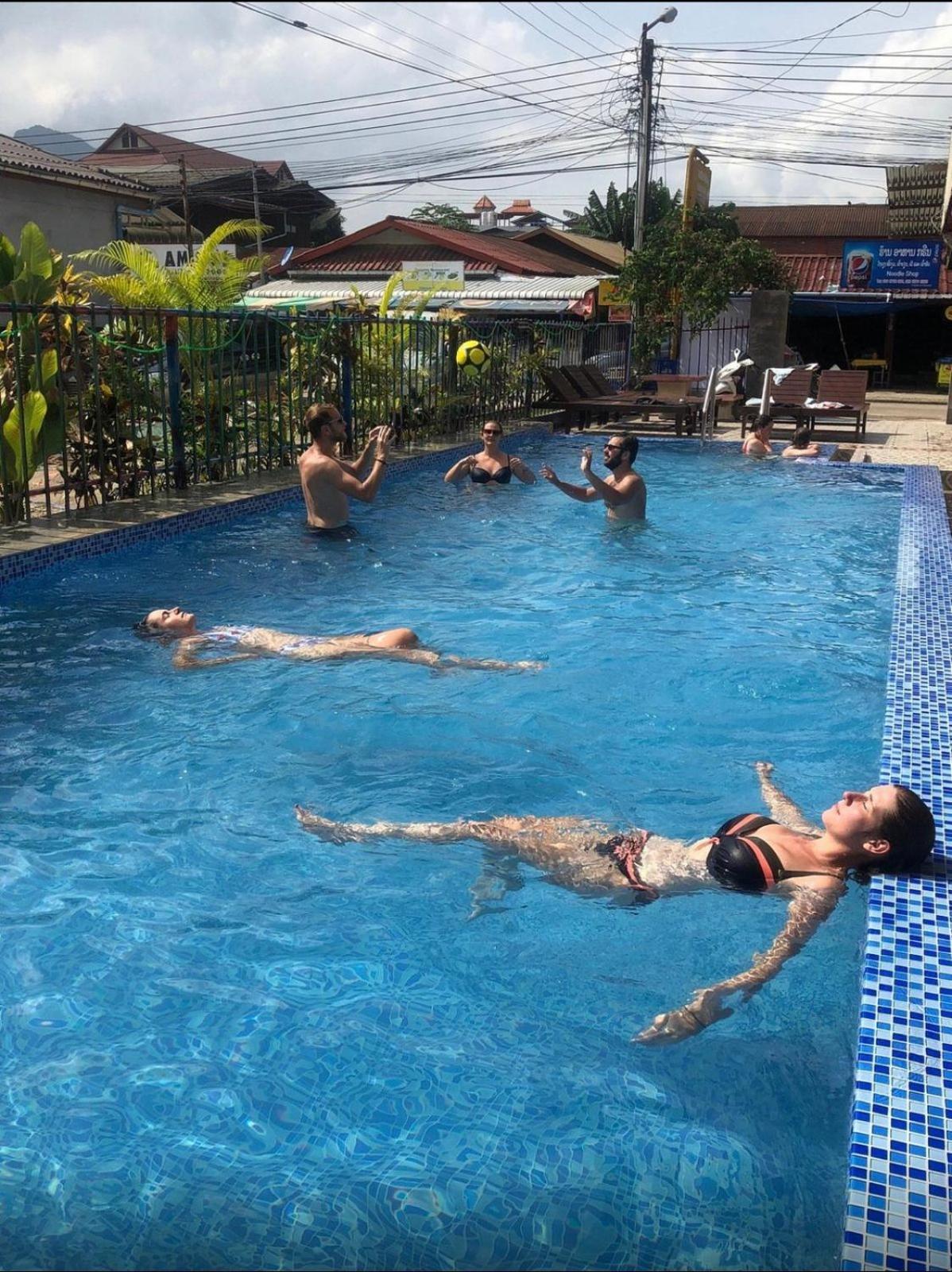 Golden Dragon House Vang Vieng Ngoại thất bức ảnh