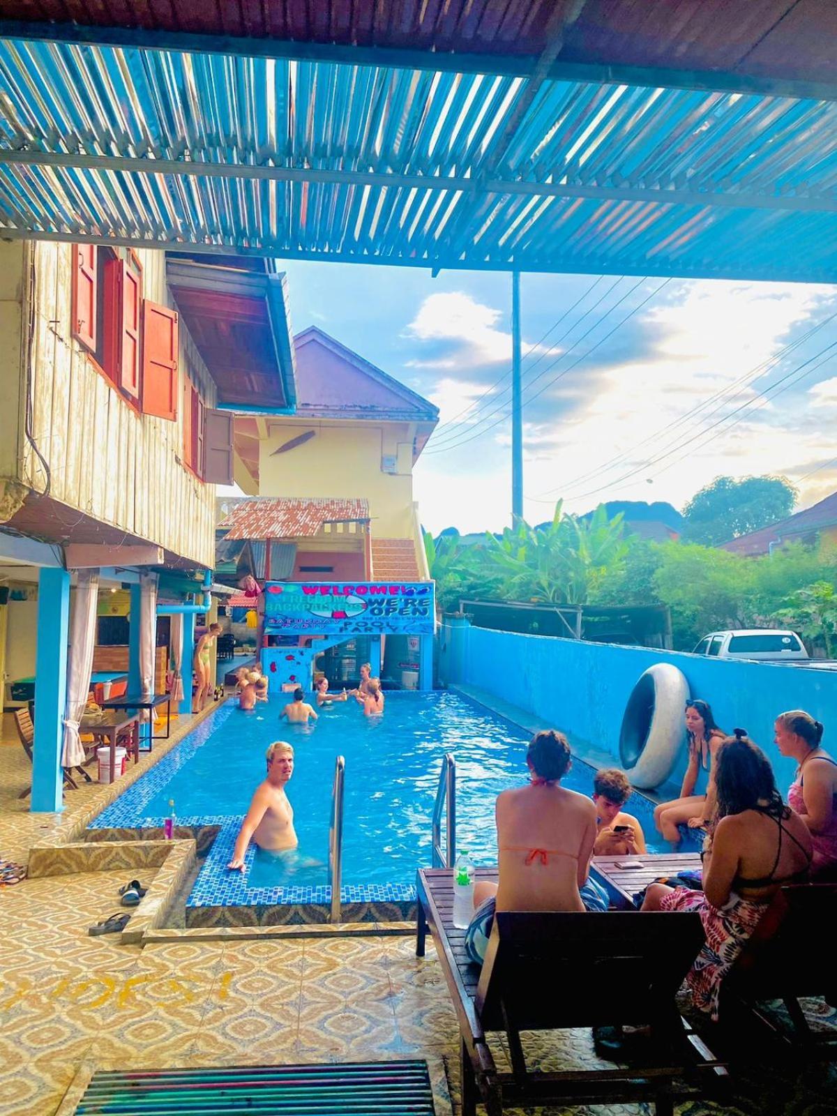 Golden Dragon House Vang Vieng Ngoại thất bức ảnh