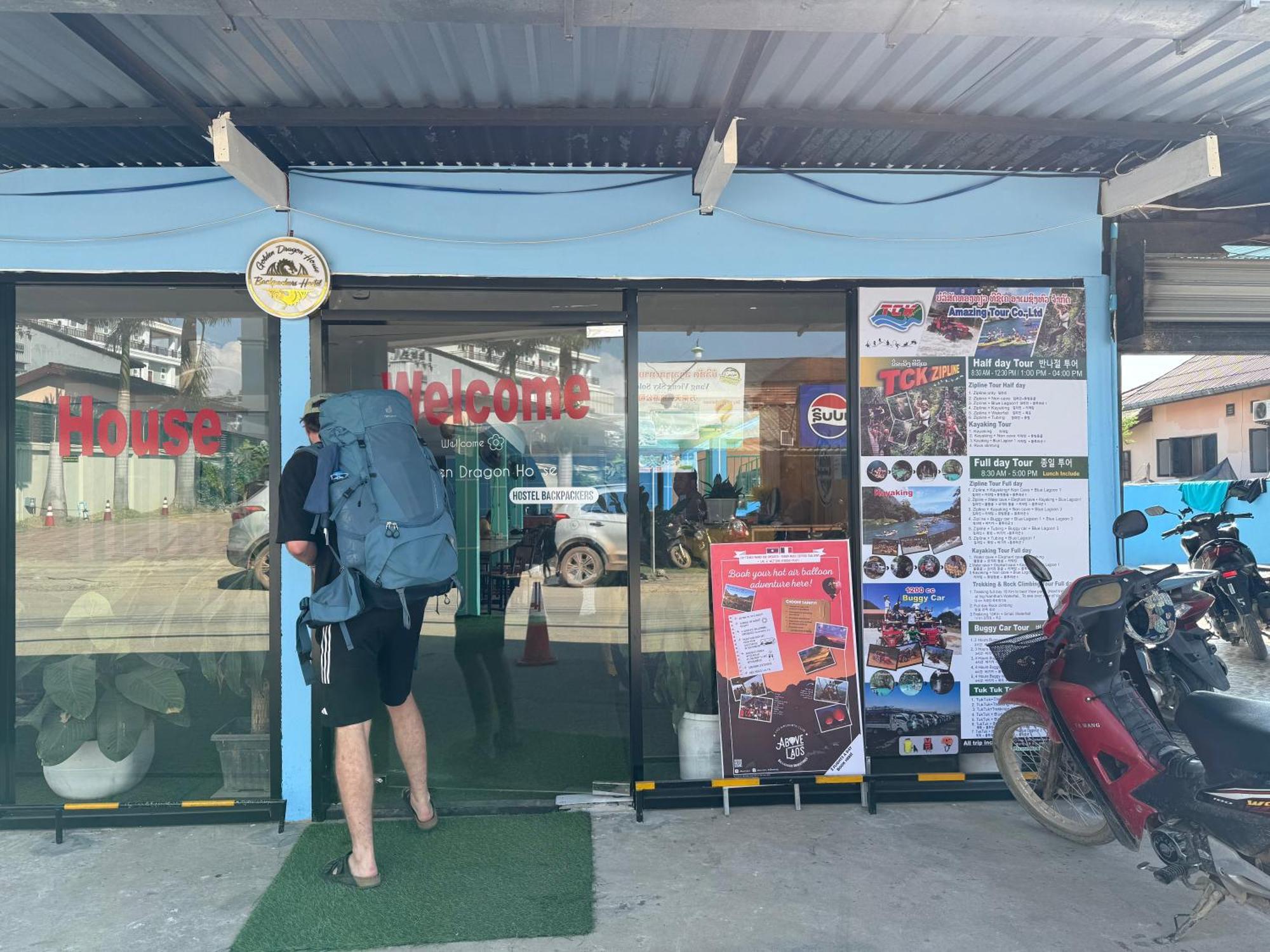 Golden Dragon House Vang Vieng Ngoại thất bức ảnh